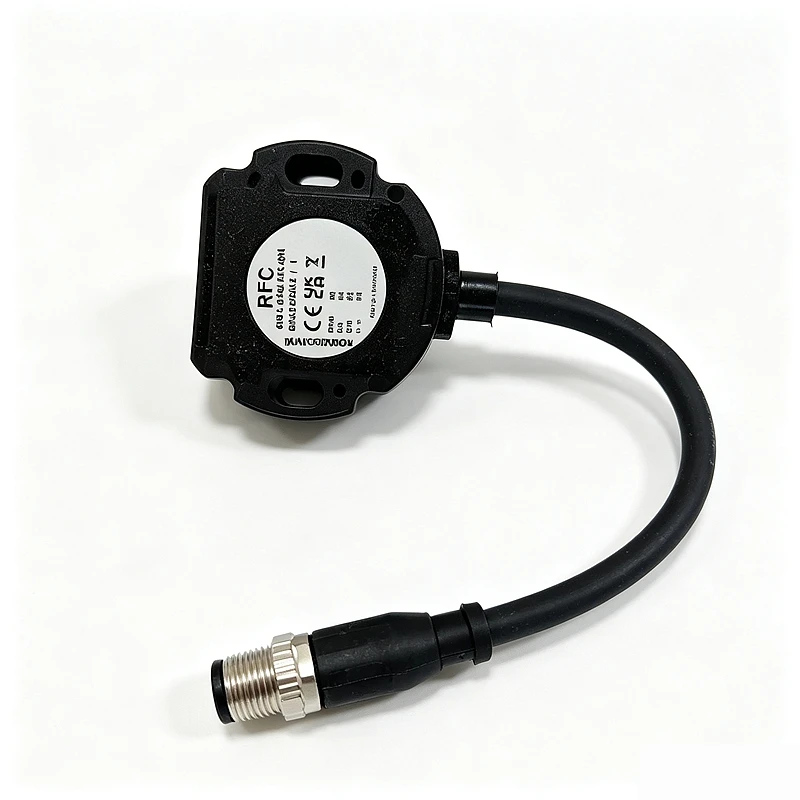 RFC-4851-618-121-501 Contactless Rotary Angle Sensor 360° 12Bit IP67 Wear-Free CANopen Anti-Vibration Heavy Duty