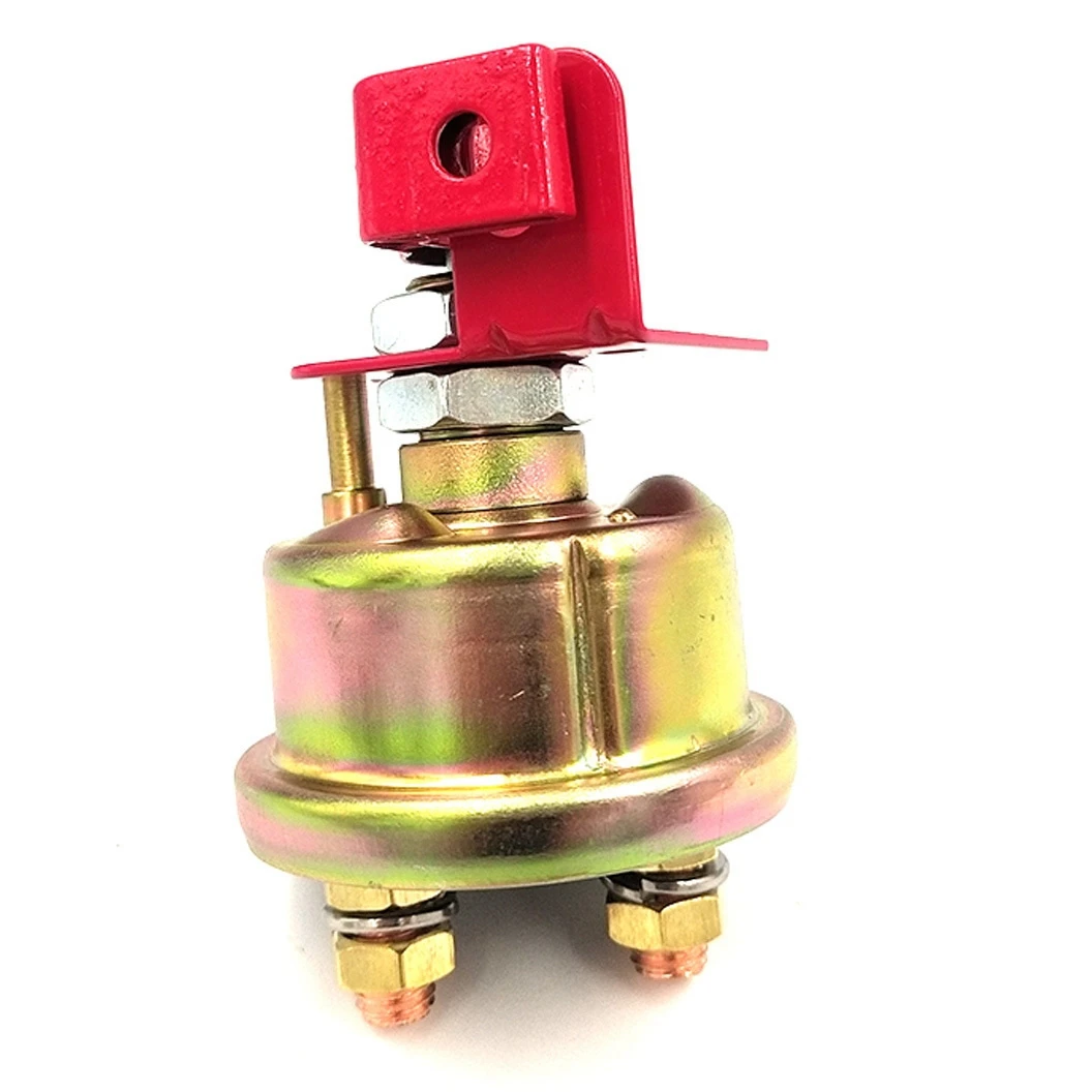 Battery Disconnect Switch Knob Type Battery Power Cut Off Isolator Main Power Switch with Lock Bracket