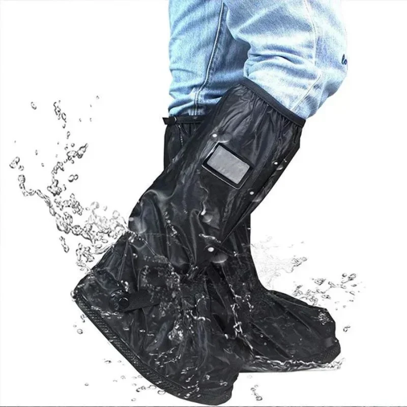 Waterproof Boot Covers thickened wear-resistant foot cover outside wear water All-Round Long Waterproof Boot Cover