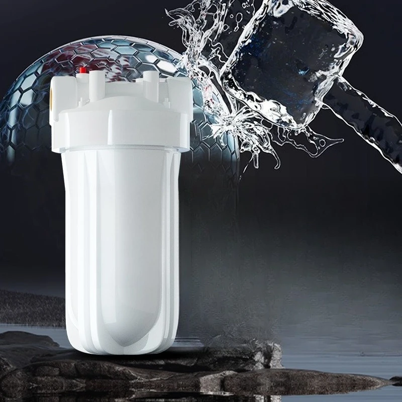 

Large white bottle pre filter household tap water blue whole house