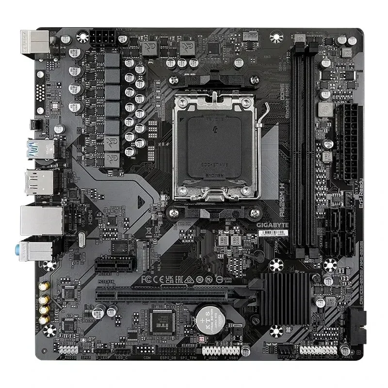 GIGABYTE A620M H New Micro ATX A620 DDR5 6400+(OC) MHz M.2 PCIe 4.0 X16 96G AMD Ryzen 7000 Series AM5 Motherboard