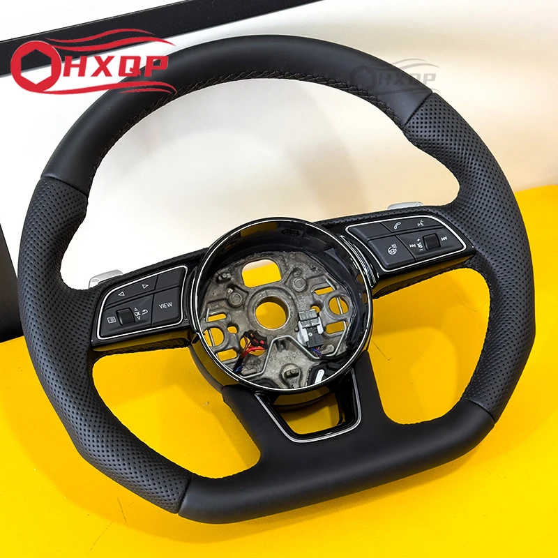 

For Audi A3 Flat-bottomed D-Shaped Heated Sports Steering Wheel Assembly Accessories