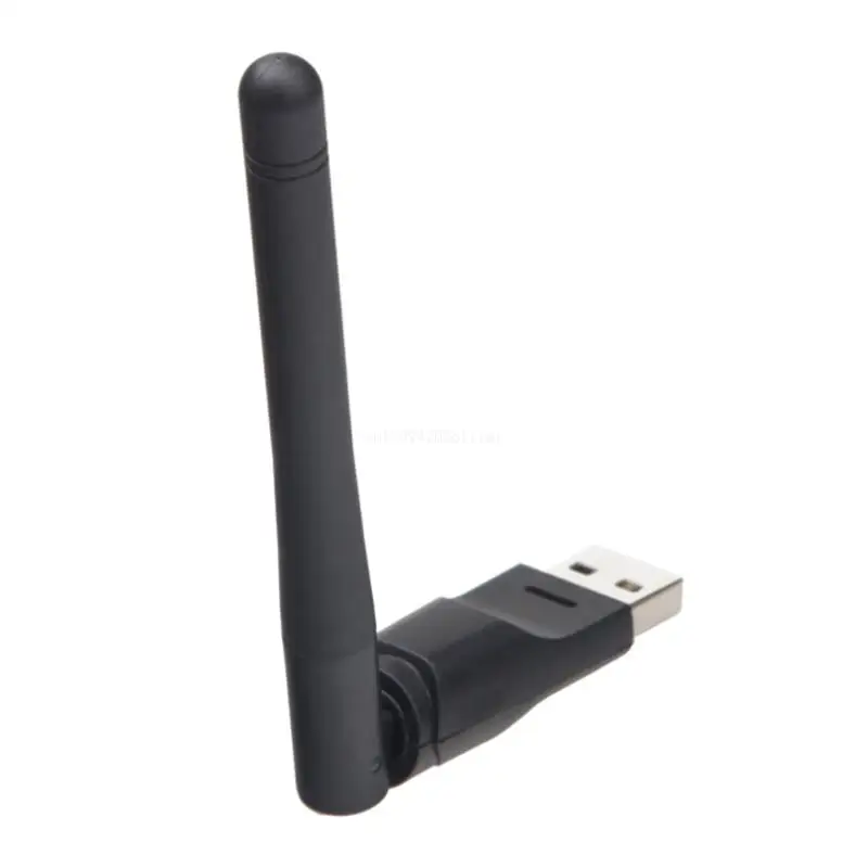 USB WiFi Adapter Card RT5370 150Mbps 2.4GHz Wireless Lan Receiver RT5370 Ralink8188 Chip with Rotate Antenna Dropship