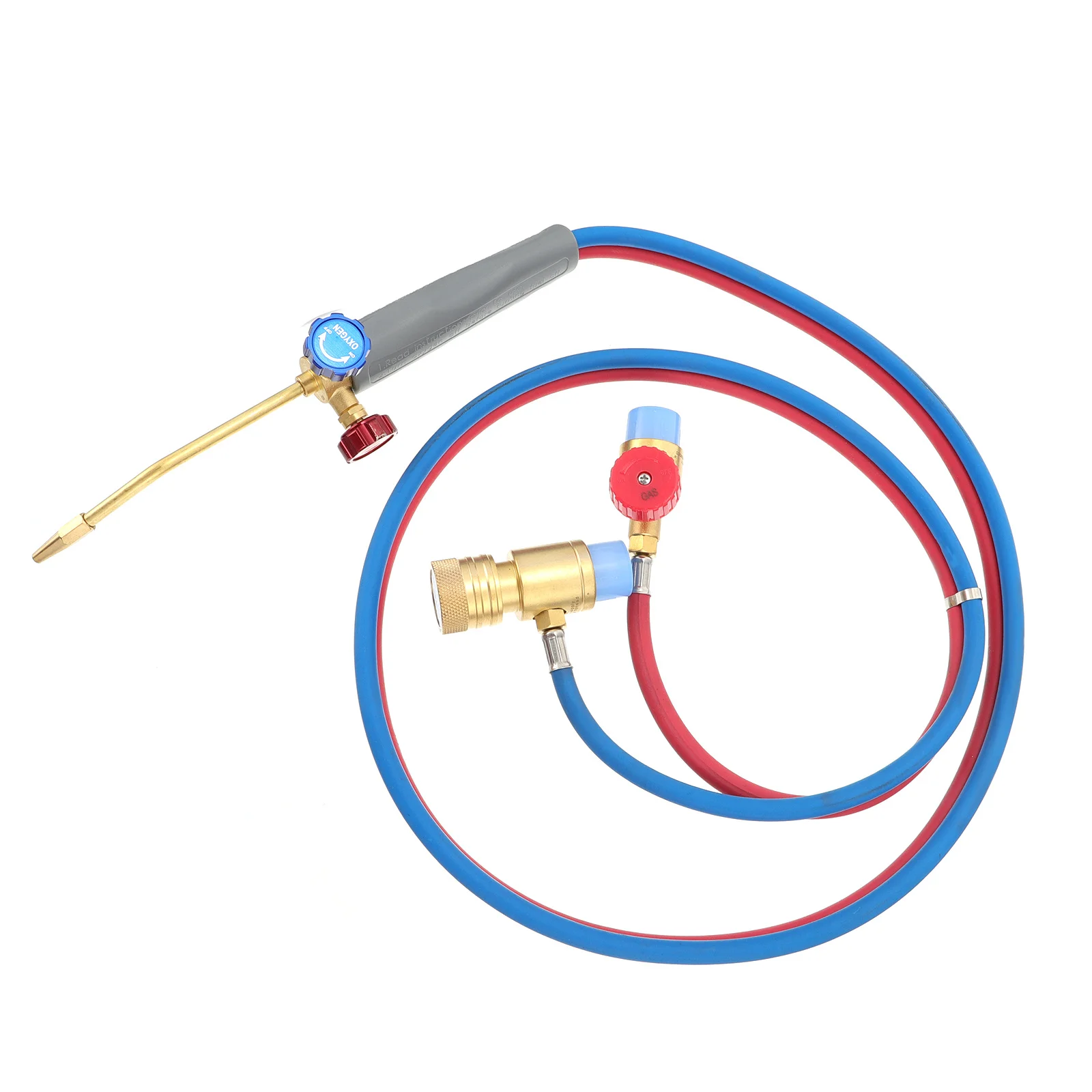 Micro Propaan Gas Torch 2m Pijp Gemakkelijk te bedienen Verstelbare Vlam Precisie Soldeergereedschap Kit Micro Propaan Fakkel
