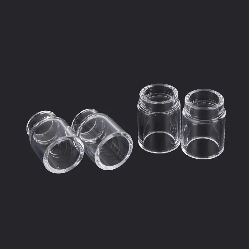 2PCS TIG Welding Torch Stubby Gas Lens Kit Include #4 to 12 Glass Set Universal Fit for WP17 WP18 Weld Tools