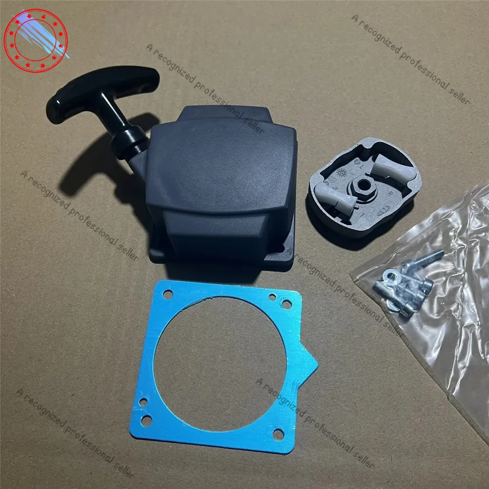 

Genuine Recoil starter & Cup & gasket for Oleo Mac Chainsaw BCH400 BCH 400 400T Chain saw pull start cog claw Emak # 61452042R
