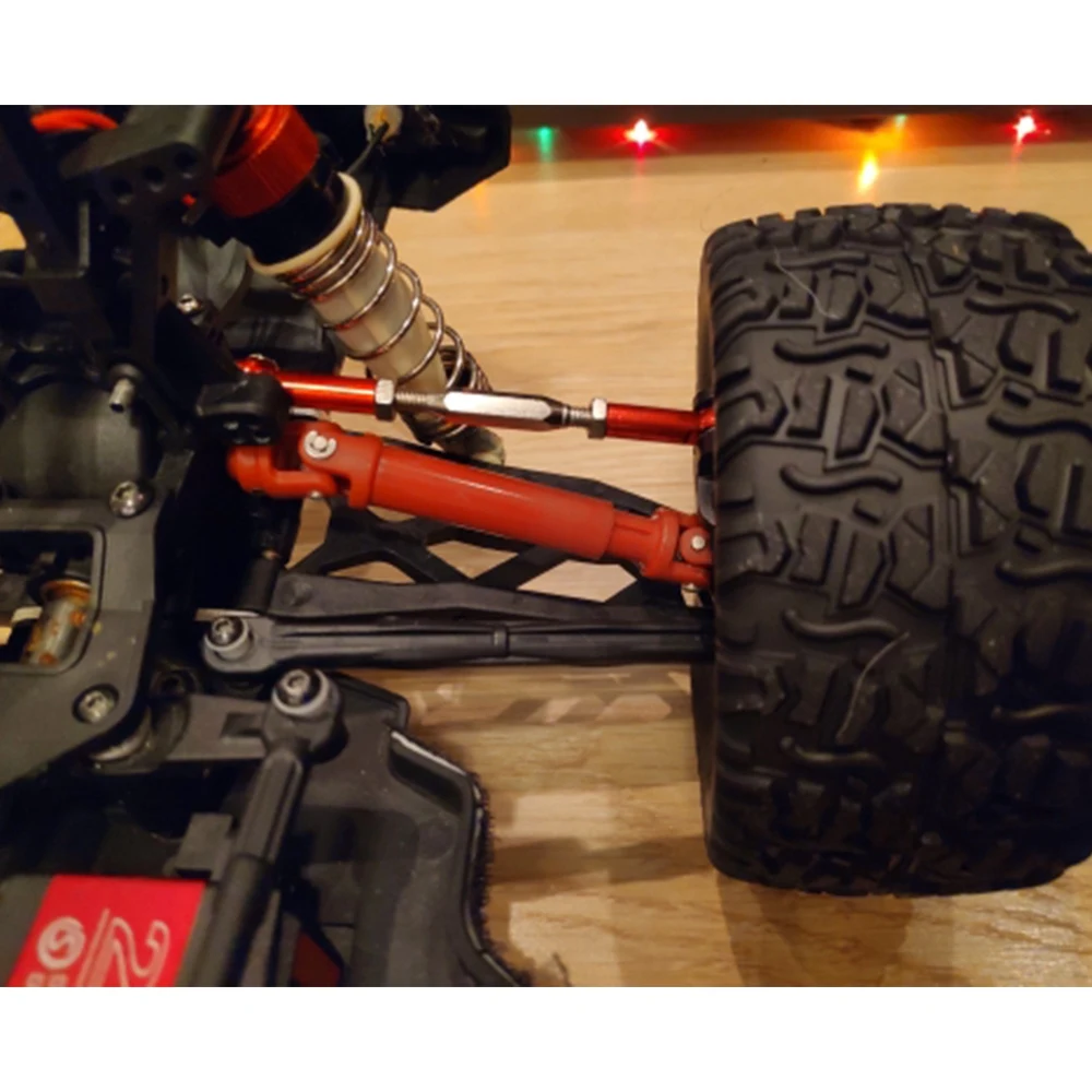 BAAA-2 шт. металлическая регулируемая рулевая тяга сервопривода для Traxxas Slash 4X4 5807 HQ727 1/10, обновленные детали радиоуправляемого автомобиля, 3