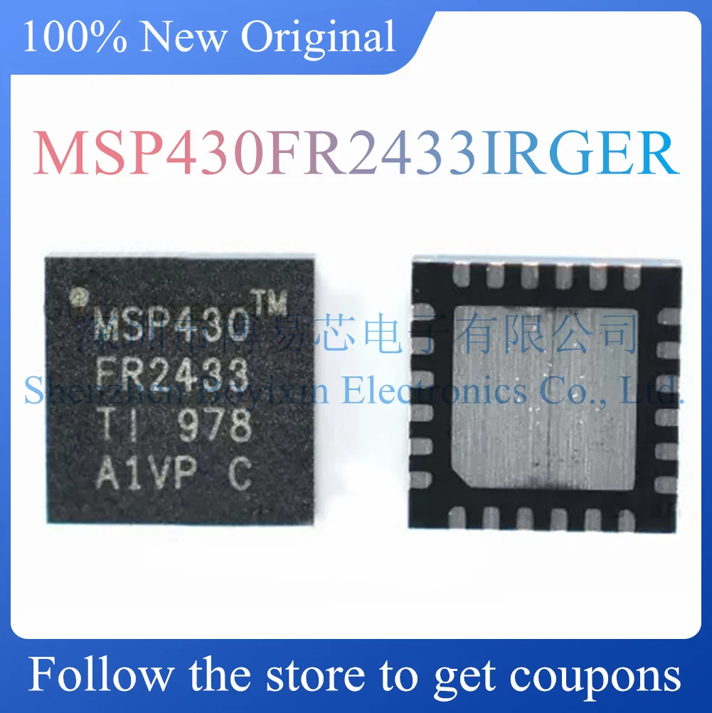 

NEW MSP430FR2433IRGER.Original Product.package VQFN-24