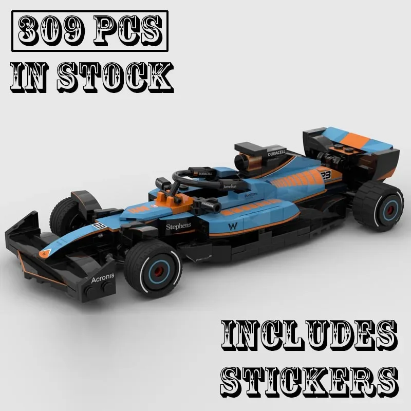 Nuovo tecnico MOC-160349 SuperFW-45 palo della squadra SuperRace Car Model Buiding Kit creatori Block Bricks giocattoli per bambini regali di compleanno