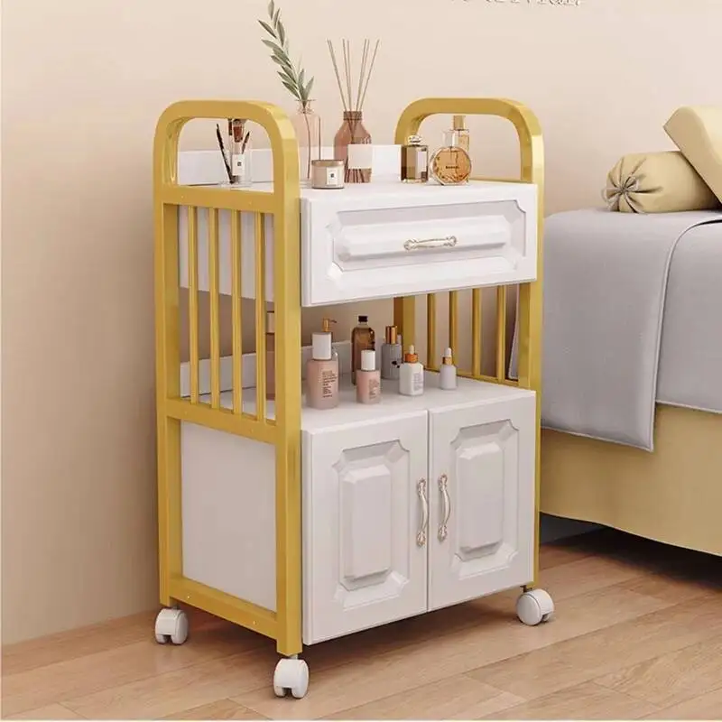

Cosmetic Rolling Beauty Tattoo Salon Trolley Tool Hair Spa Salon Trolley Lash Manicure Wozek Narzedziowy Beauty Furniture WKST