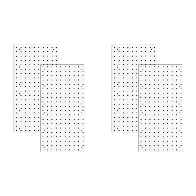 

Hot Pegboards, Pegboard Wall Organizer Panels, Peg Boards For Wall, Craft Room, Kitchen, Garage, Living Room, Bathroom(8Pcs)