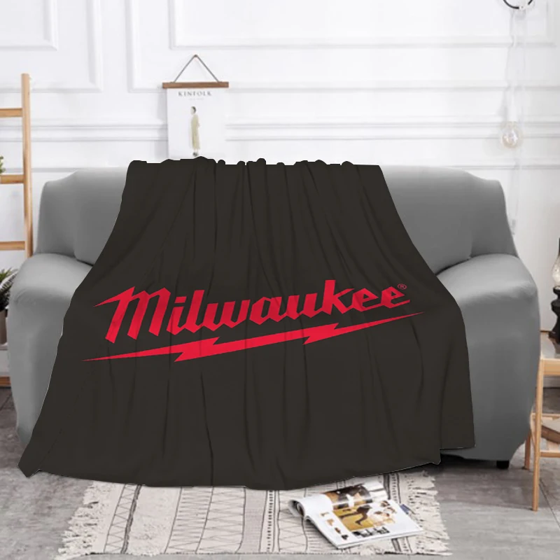 Milwaukee Blanket Plush Plaid on the Sofa Blankets Microfiber Bedding Furry Bedspread Bed Throw Knee Throws Bedspreads Baby Home