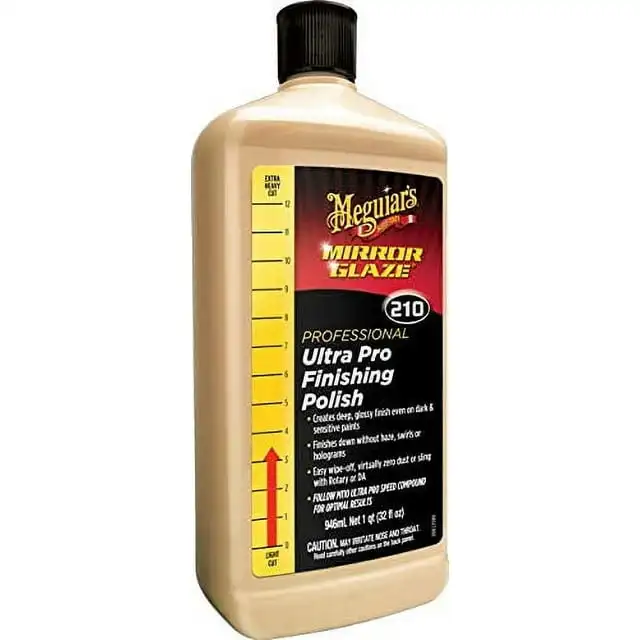 

Meguiar's M210 Mirror Glaze Ultra Pro Finishing Polish — для глубокой глянцевой отделки — M21032, 32 унции