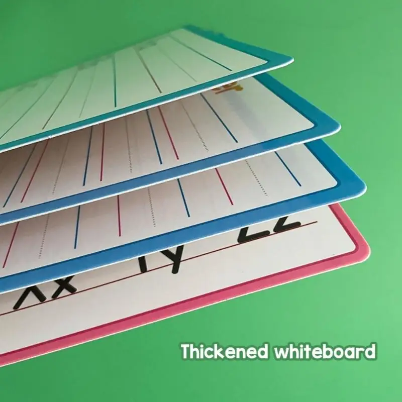 Foldable Practice Board Reusing Whiteboard Writing Sheet For Language Training And Creative Projects Saves Paper Waste 
