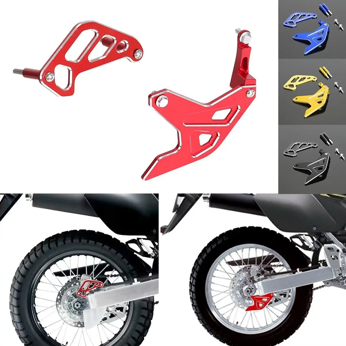 

Новая модель, алюминиевый 2 шт., задний тормозной суппорт, защитная крышка для SUZUKI DR-Z400S DRZ400S 2000-2024 DRZ 400 S