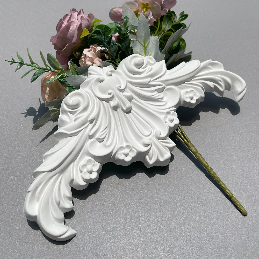 

1 piece PU decor; wall decor floral ceiling cornice corner flower non-gypsum polyurethane foam PU mold model building material