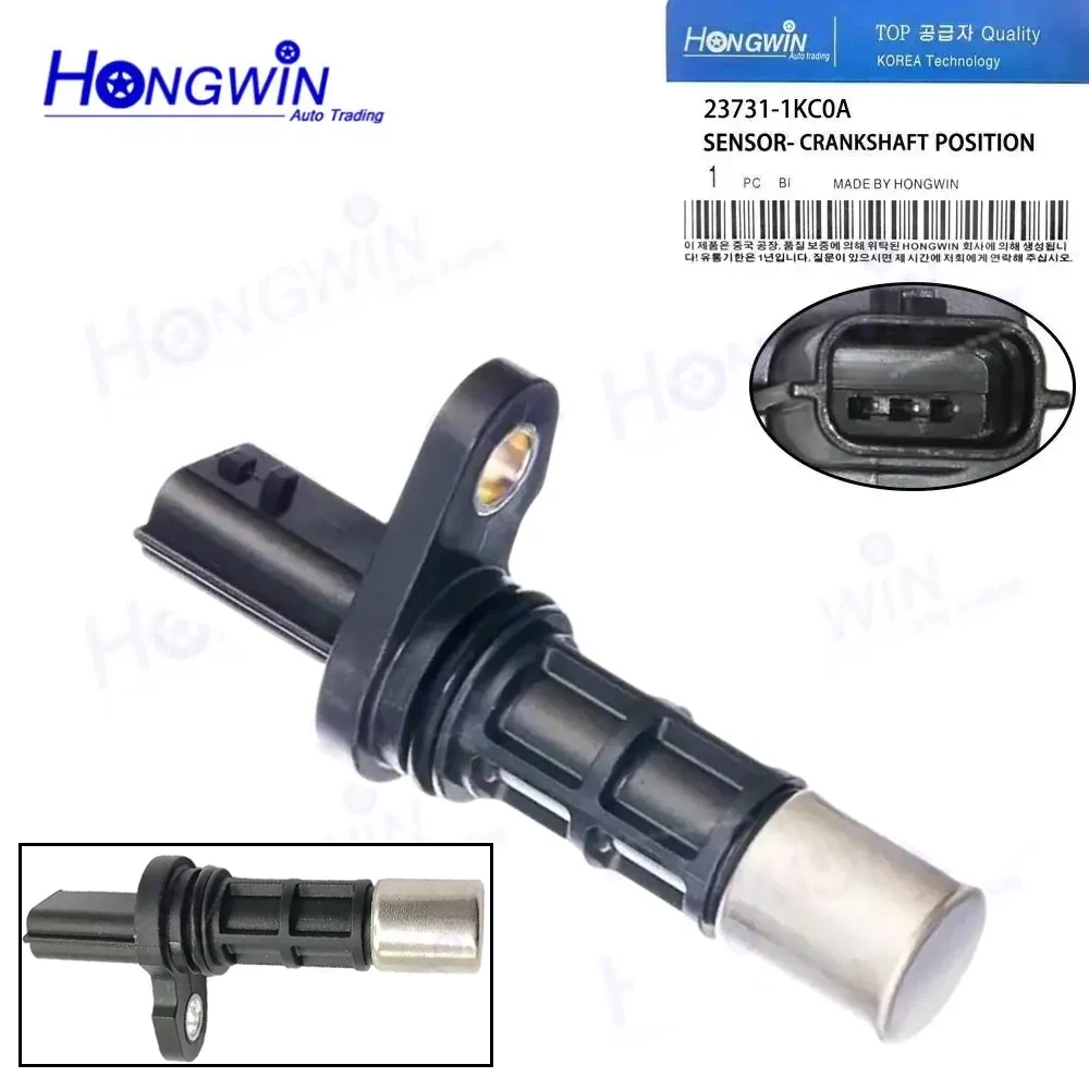 

23731-1KC0A 23731 1KC0A Crankshaft Position Sensor 237311KC0A For NISSAN JUKE 2011-17 NISSAN SENTRA 2013-2019 RENAULT CLIO 2015