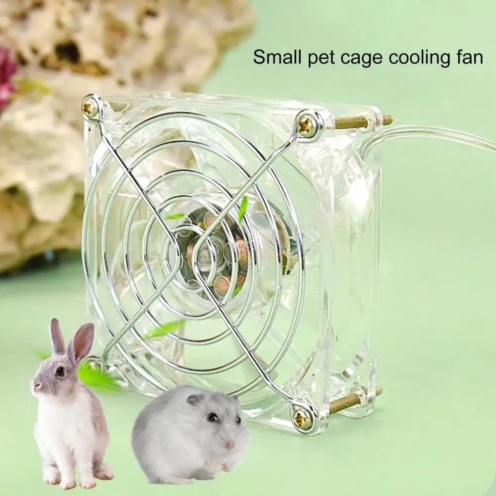 

1 Set Small Fan Multi-purpose LED Wind Plug Play USB Interface Keep Cool Portable Colorful Small Pet Summer Cooling Fan
