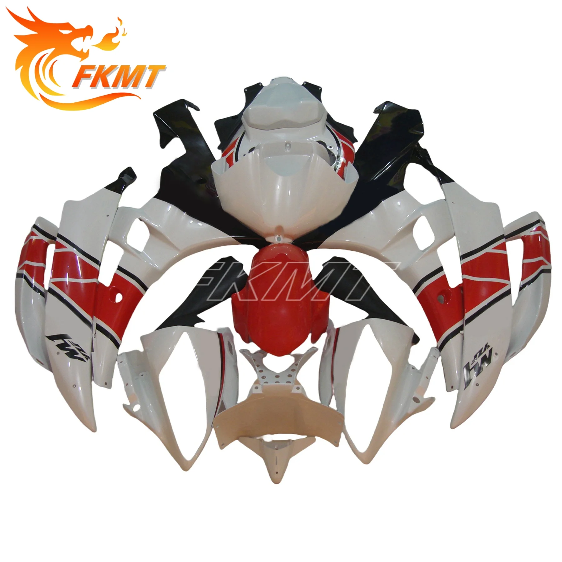 

New ABS Whole Fairings Kit Fit for YAMAHA YZF-R6 R6 06 07 2006 2007 Bodywork Set Matte black includes fuel tank cap