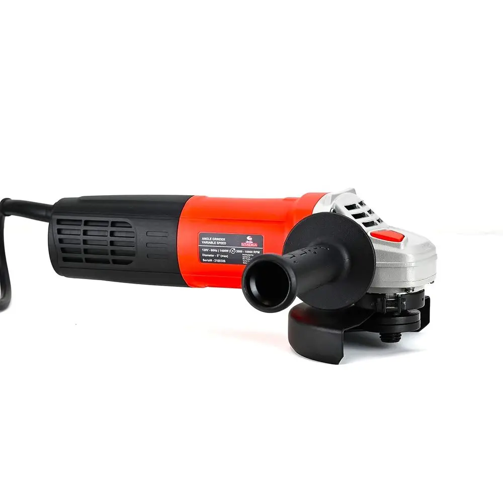 

5-Inch Variable Speed Grinder Polisher Kit for Stone and Tile Surfaces - 1400W, 3000-10000 RPM