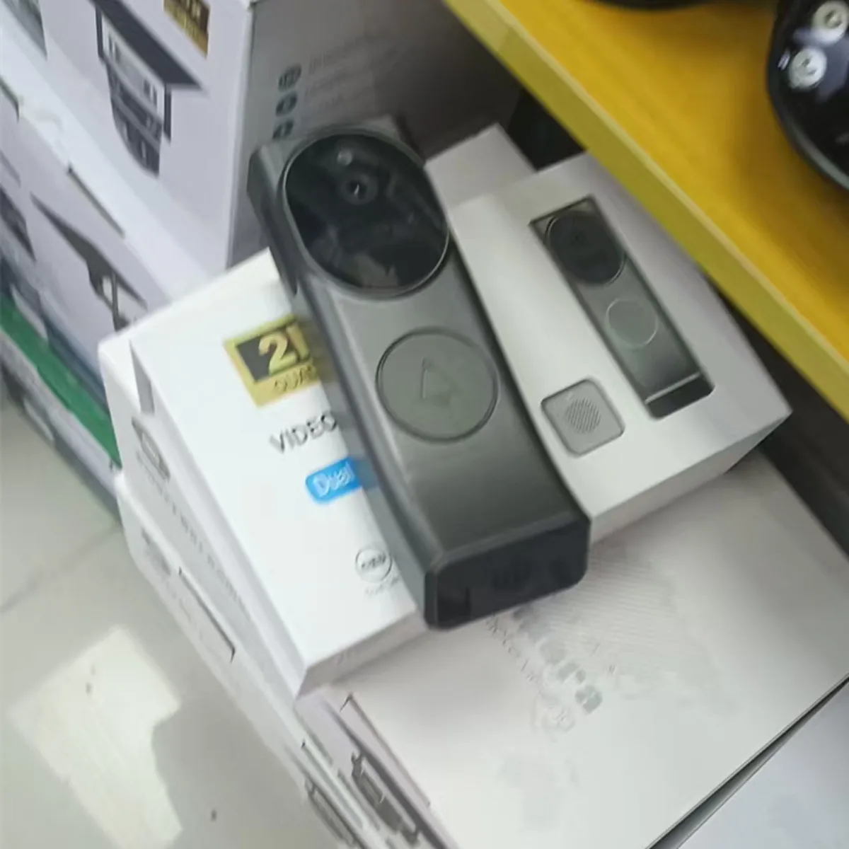 2MP 1080P Dual Lens  Wireless WIFI IP Doorbell  Video Door Phone Intercom Visual Door Viewer Camera Peehole Viewer