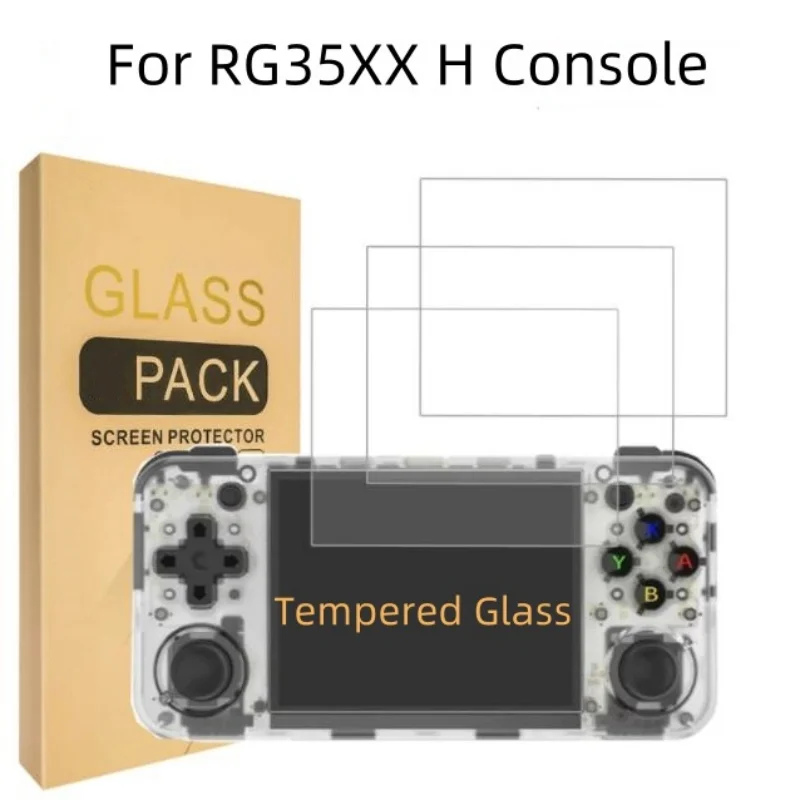 High Definition rg35xx h Displays chutz folie für anbernic rg35xxh Displays chutz folien aus gehärtetem Glas Spiel zubehör