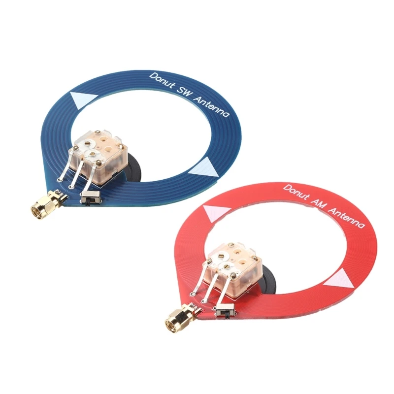 

MW/SW Small Donut Antenna Mini Loop Circular Antenna for HFDY Malahiteam Y9RF