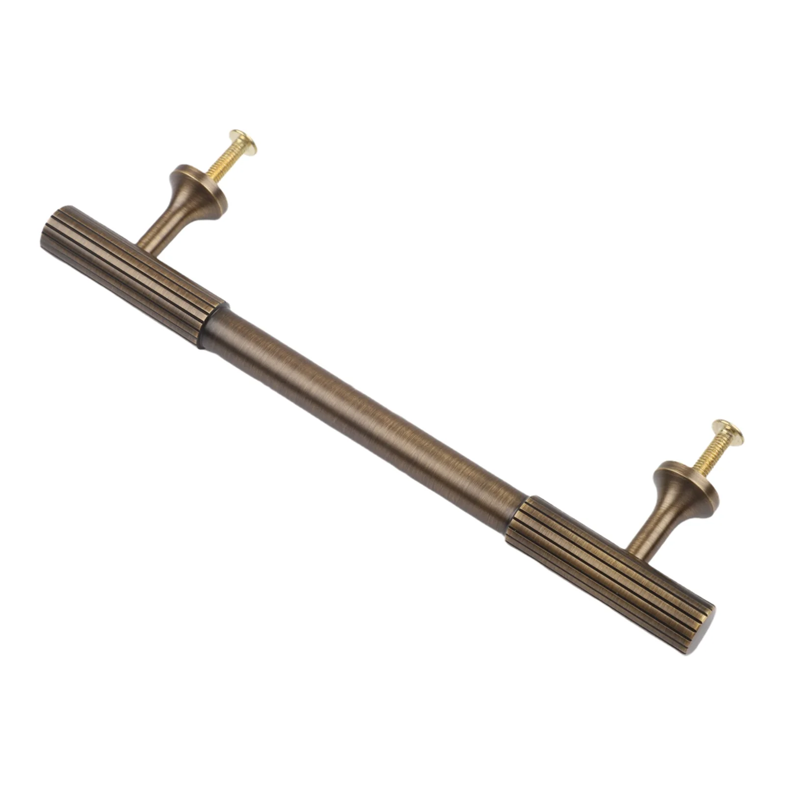 Exposed Antique Brass Drawer Handles Crafted from Solid Brass for Long Lasting and Flexible Home Decor Solutions