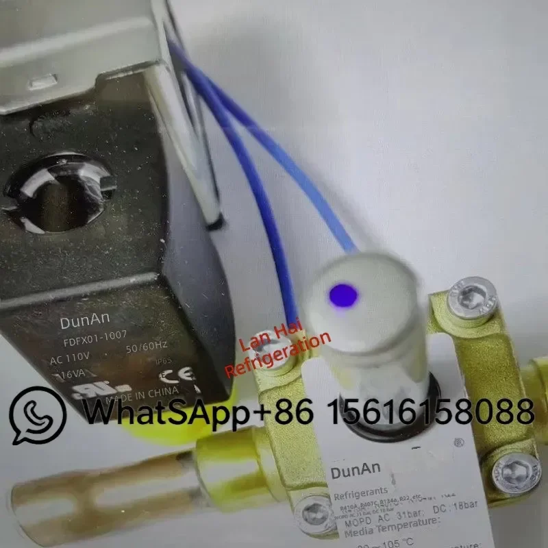 Main Oil Circuit Solenoid Valve VAL20020 and Solenoid Valve Coil COL27494 for TRANE Accessories VAL12404