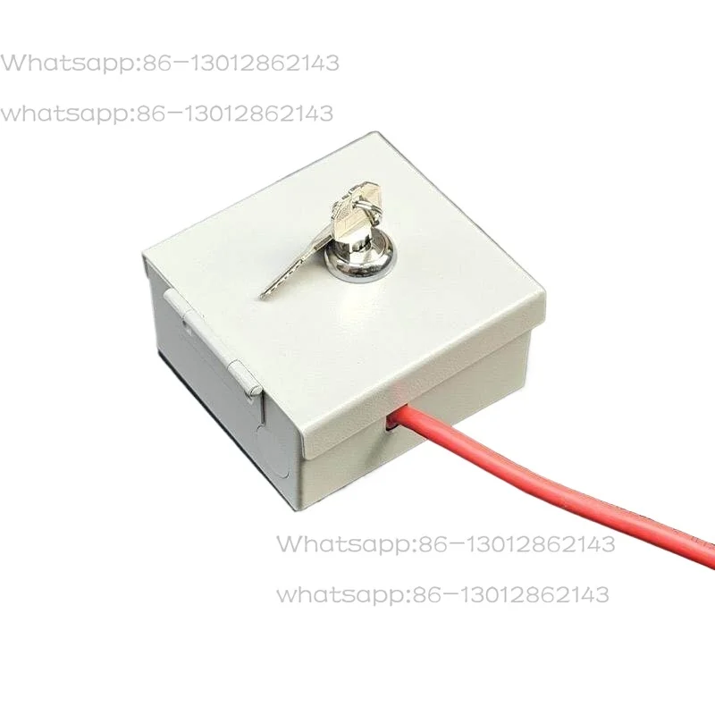 

Сетевой порт, модуль сетевого кабеля, интерфейсная панель, защитный бокс, защитная крышка, замок для информационной панели сети