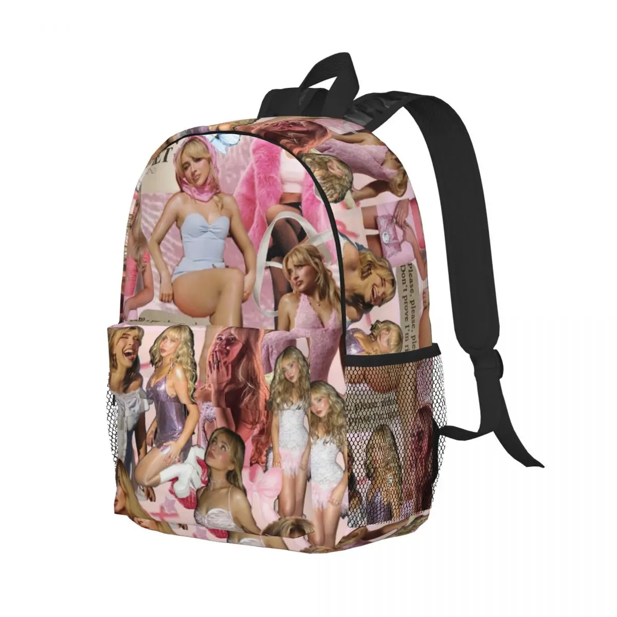 

Sabrina Carpenter Backpack Student Boys Girls BookBag Children School Bag Laptop Shoulder Bags for Men Women