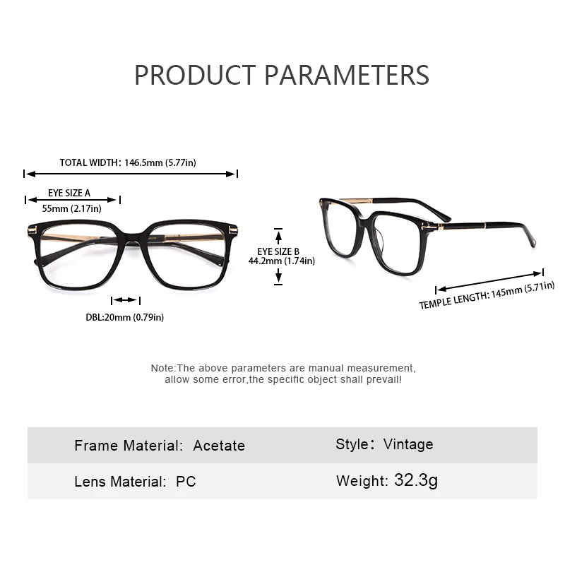럭셔리 패션 레트로 여성 광학 안경 남성 세련된 클래식 틈새 디자인 안경 고품질 질감 아세테이트 프레임
