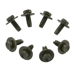 8Pcs Skid Plate Splash Shield Cover Bolts For Toyota 4Runner Tacoma 1996-2021 Tundra 2000-2021 FJ Cruiser 2007-2014 90080-11373