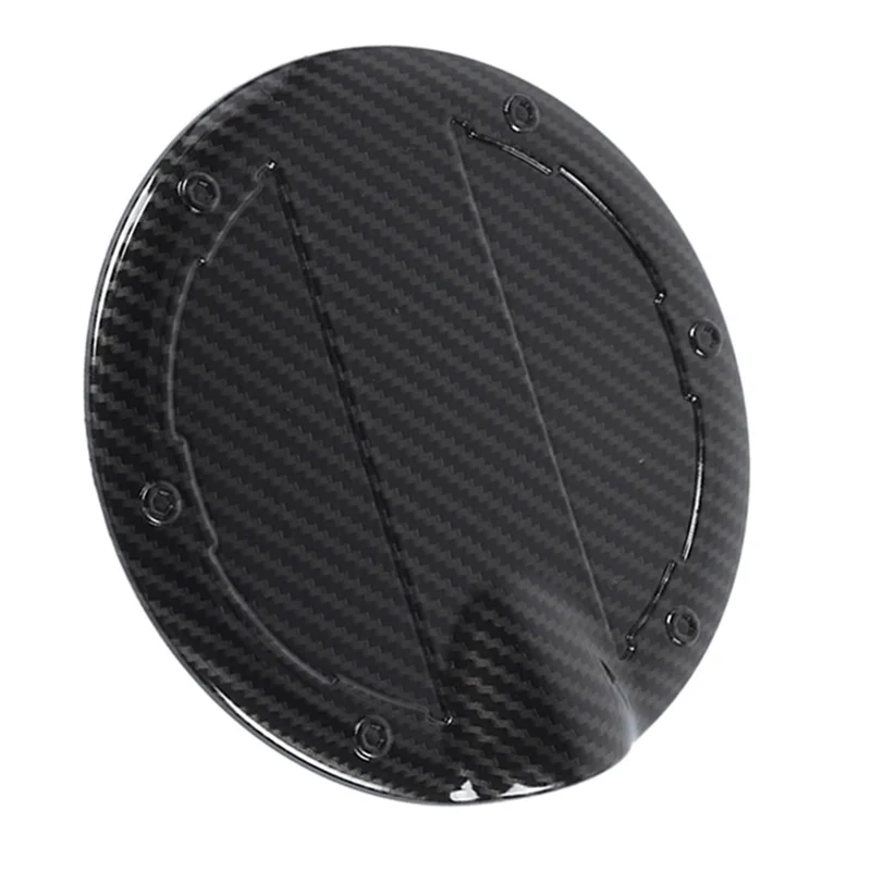 Carbon Fiber Car Exterior Fuel Tank Cap Trim for Dodge Nitro 2007-2012