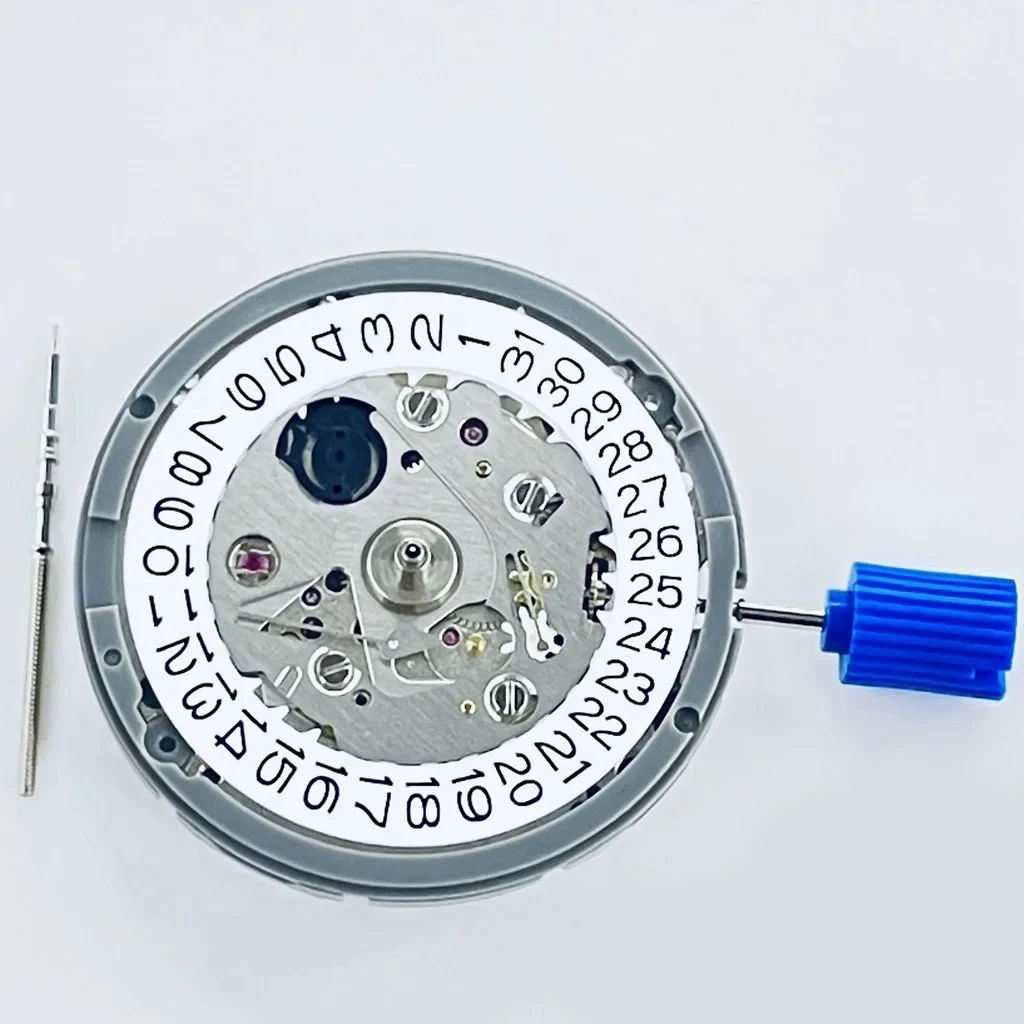 NH35 Automatic Mechanical Movement High Accuracy 24 Jewels Mod Watch Replacement NH35A Date At 3:00