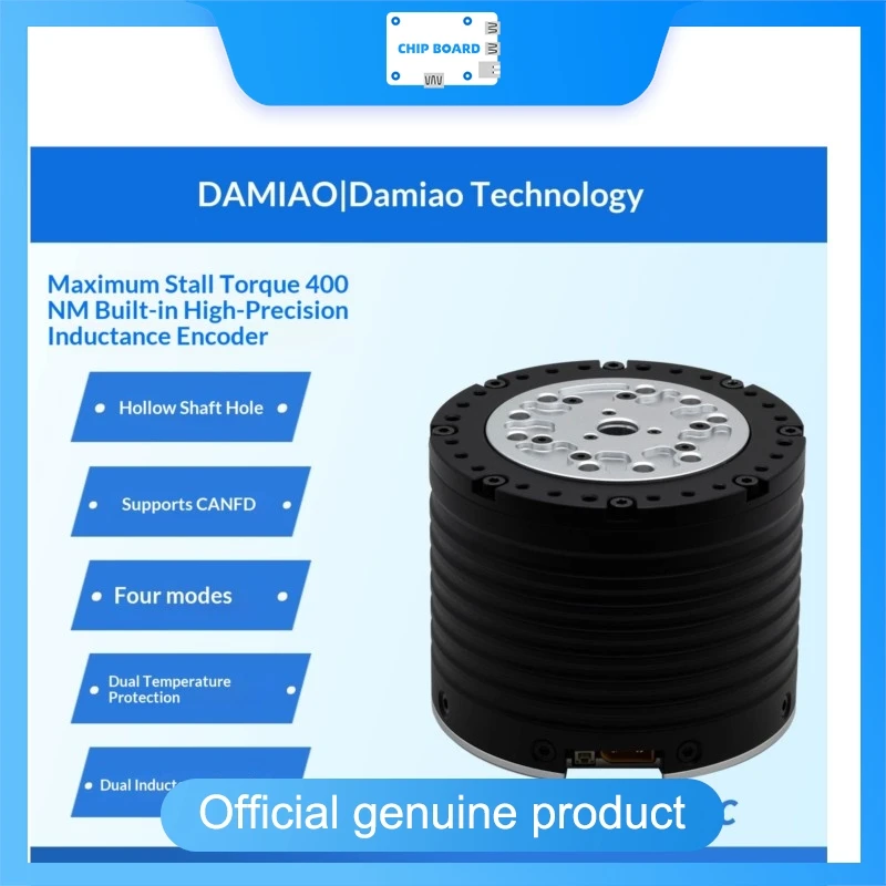 damiao DM10422P Dual-Inductor Encoder High-Precision Hollow Planetary Gear Joint Motor Module for Embodied Intelligence