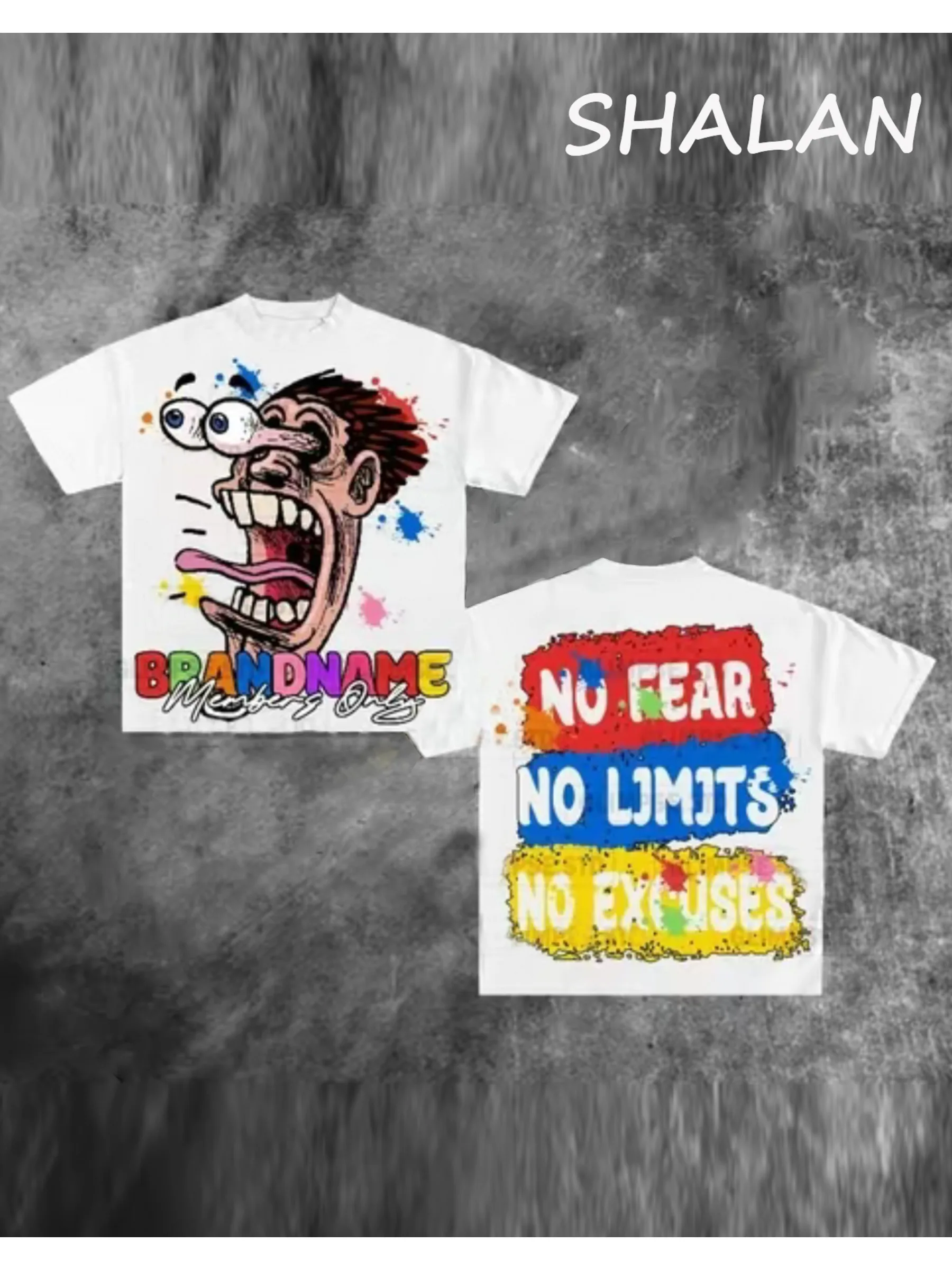 

Y2K футболка с принтом, мужская футболка, летняя повседневная уличная модная одежда с короткими рукавами в стиле хип-хоп, футболка большого размера, футболки с графикой