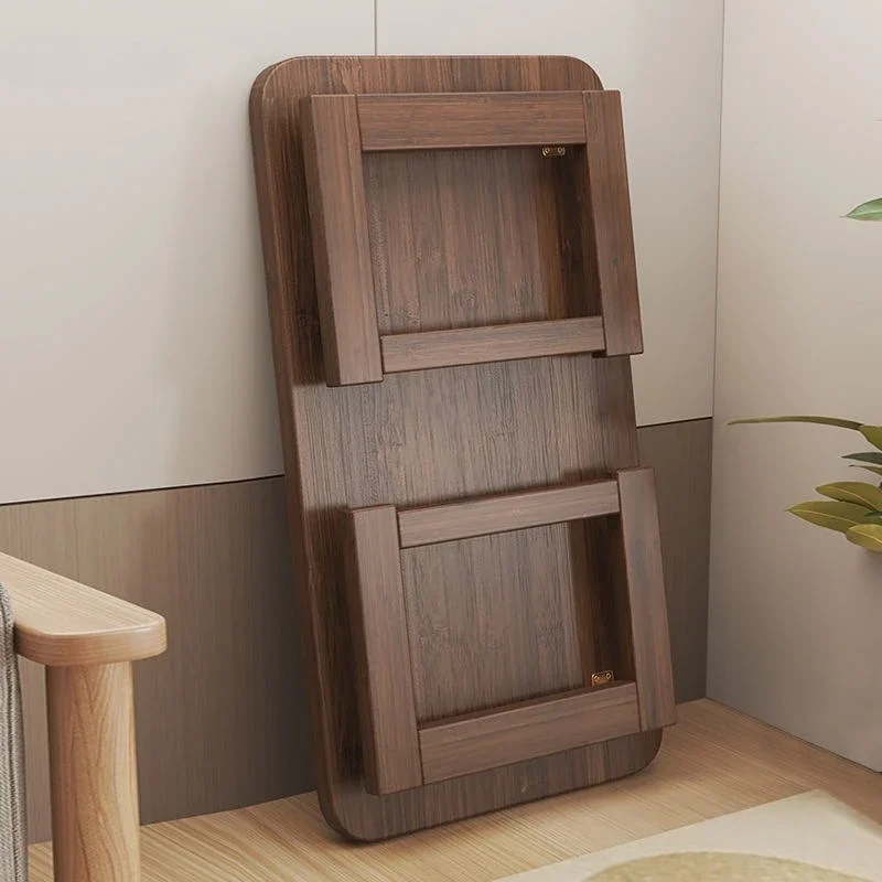 Foldable bay window, small table, simple small coffee table in household living room