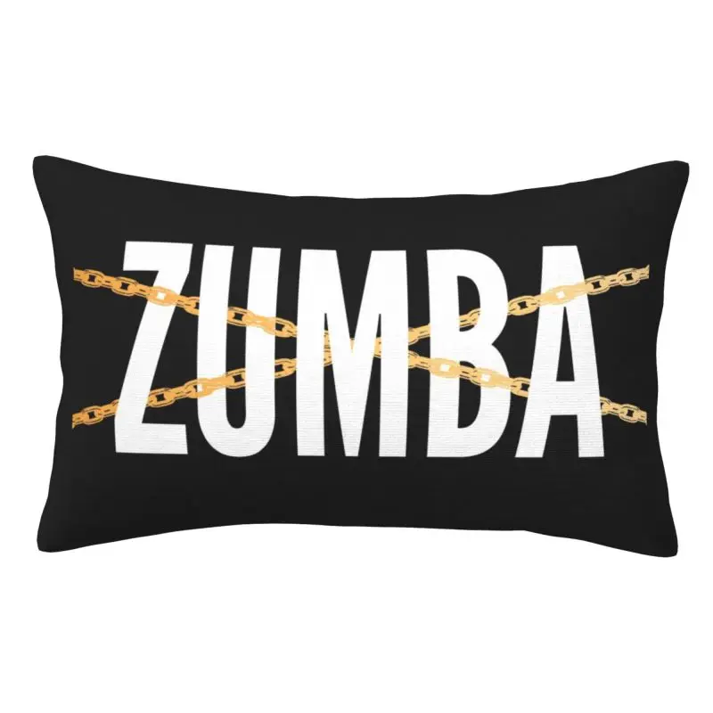 Custom Chain Zumbas Fitness Throw Pillow Case Luxury Cushion Cover Soft Pillowcase