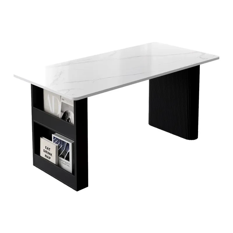 VC light luxury rock slab desk simple modern small apartment home computer desk
