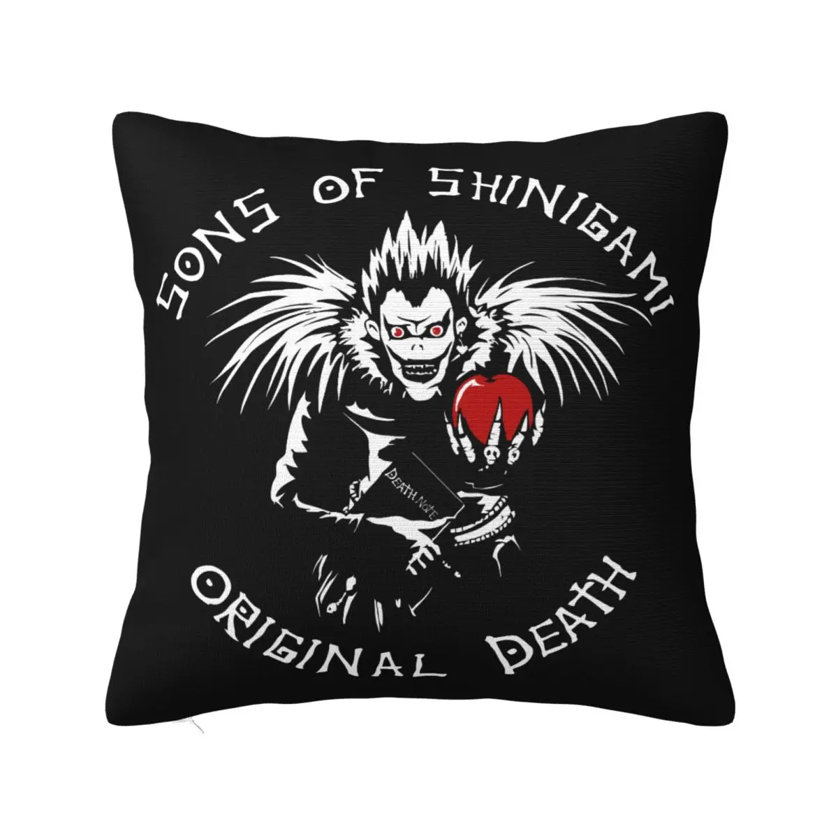 Death Note Ryuk Pillowcase Polyester Cushion Cover Gift Shinigami Japanese Throw Pillow Case Cover Chair Drop Shipping 45*45cm