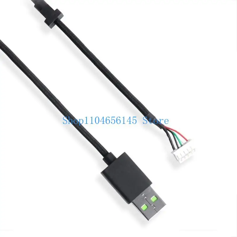 

5asd Replacement USB Headphones Cable PVC Soft Durable Wire for Kraken / 7.1 V2 RGB / / Edition