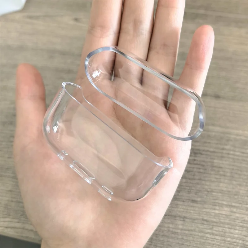 حافظات سماعات أذن شفافة جديدة لأجهزة Airpods 4 /2 /3 حافظة سماعات الرأس حافظة واقية لأجهزة Apple Airpods Pro 2 Airpods
