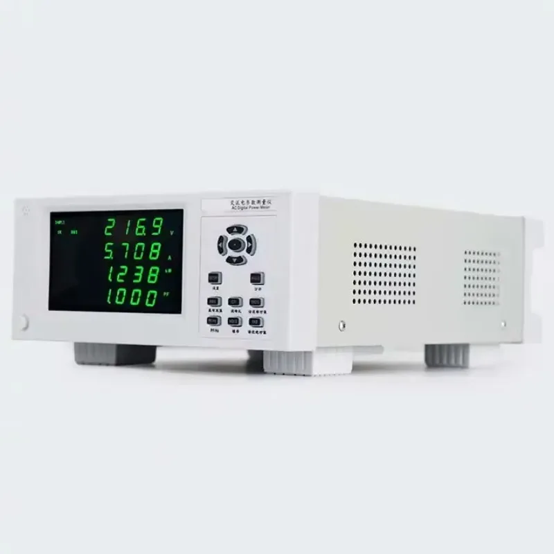 High Precision AC/DC Parameter Measuring Instrument 600V/20A/1200W Voltage Current Power Factor Display