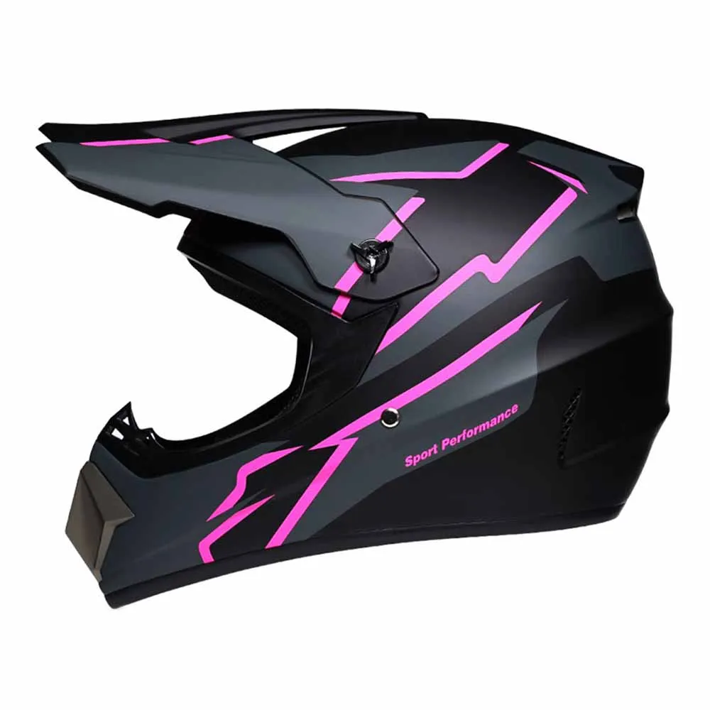 Pink Reborn Full Face Biker Helmets Wear-Resistant Motorcycle Helmets Breathable Motocross Kask Anti-Fall Motorcycle Accessories