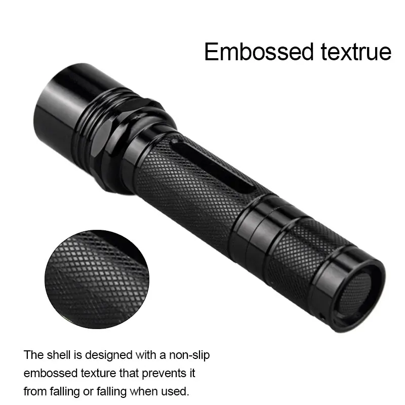 Tactical Flashlight Led Lamp 6P Led Flashlight For Air Gun Scope Hunting