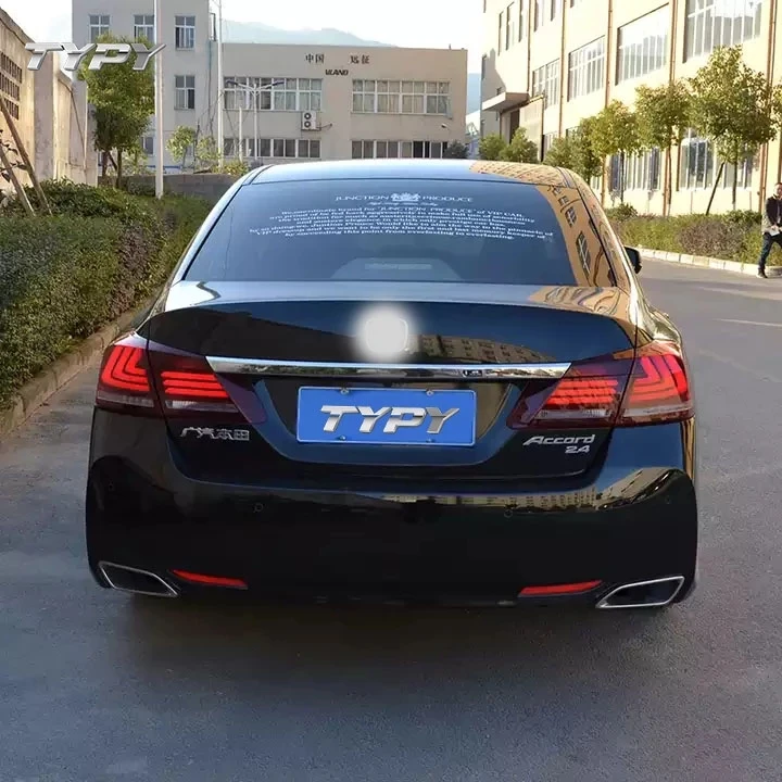 Luces traseras LED modificadas de 9. a generación, conjunto de lámpara trasera 2014-2016, luz trasera indicadora secuencial para Honda Accord 9.5th