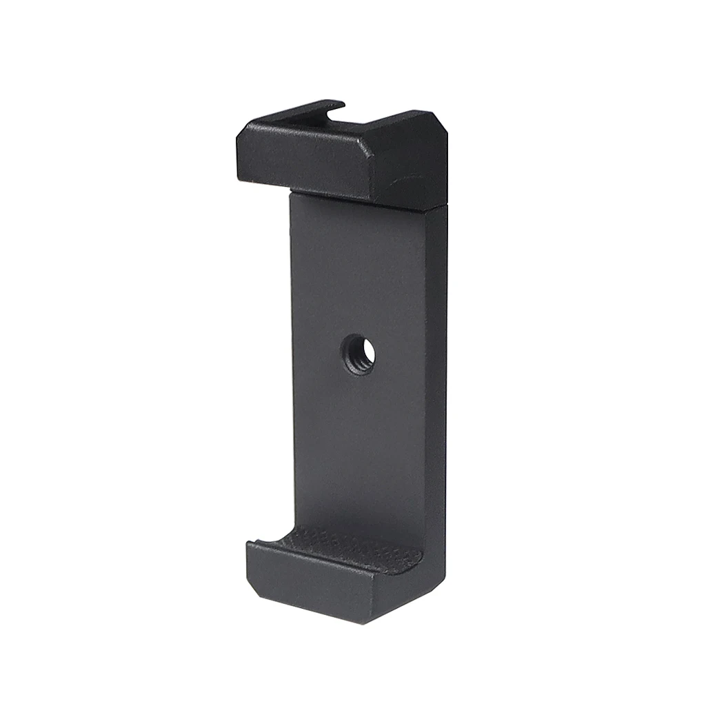 BGNing Aluminium Handy Stativ Halterung Klemmhalter Clip mit 1/4" Blitzschuh Halterung für Smartphone Vlog Licht Video Zubehör – Detail 11