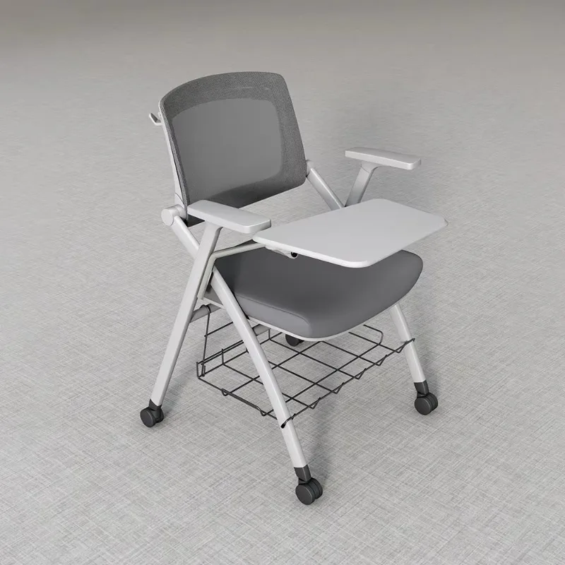 كراسي مدرسية قابلة للطي للتدريب على الأثاث في الفصل الدراسي، كرسي بذراع للتدريب على الكبار، كرسي طاولة الدراسة لمدرسة التدريب #4