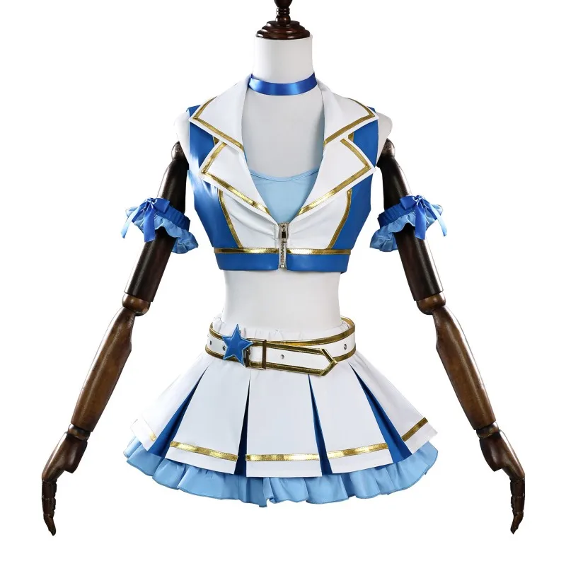 

Re:Zero Rem Cosplay Costume Re: Life a Different World From Zero Girl's Cheerleading Uniform Skirt Carnival Party Halloween